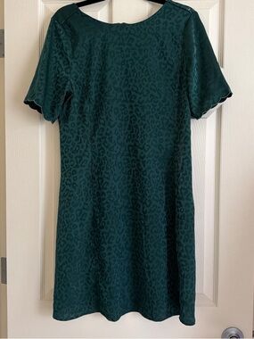 Bohme Women's Emerald Green Short Sleeve Dress